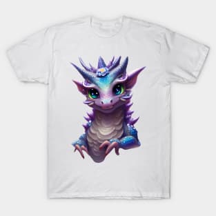 Cute Girl Dragon T-Shirt